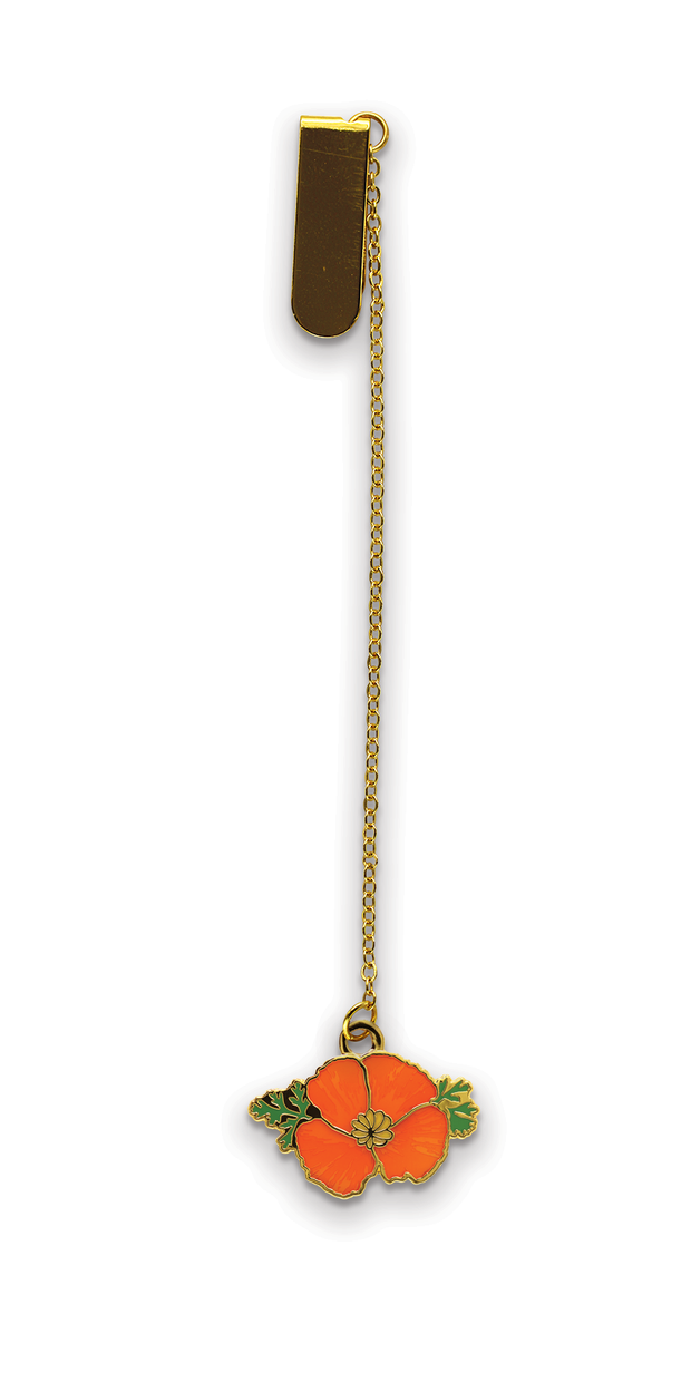 California Poppy Bookmark